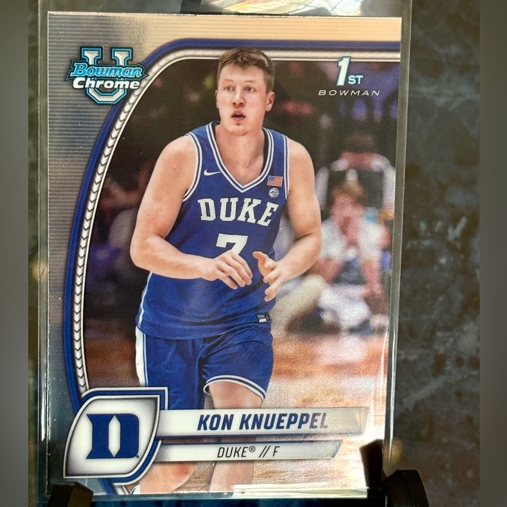 Kon Knueppel Basketball Card  1st Bowman Chrome